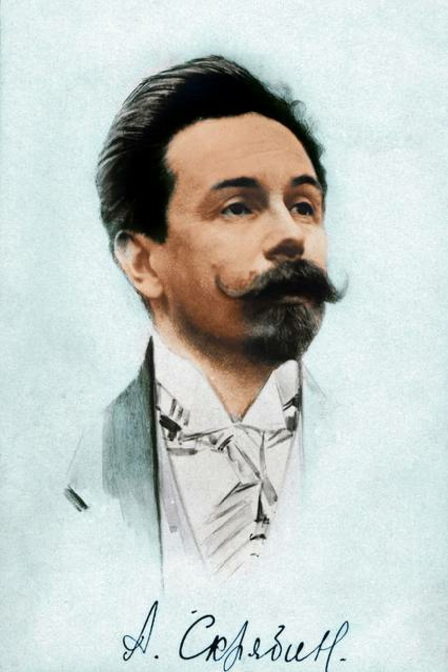 Головин портрет скрябина