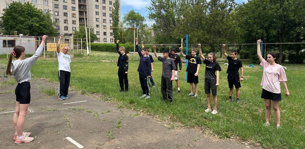 Проведение открытого урока по разделу «Лёгкая атлетика»
