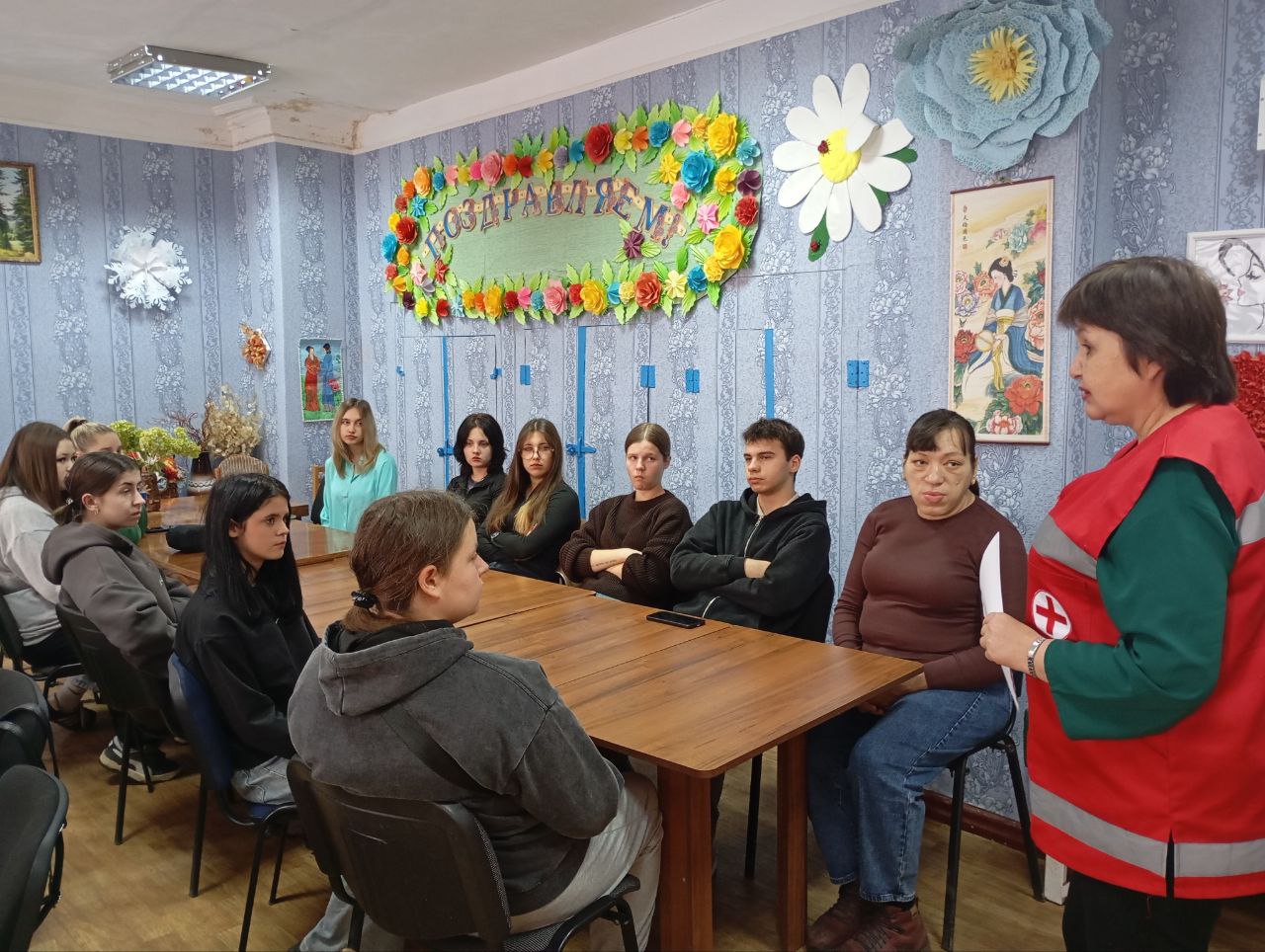 Волонтерский отряд в Обществе Красного Креста