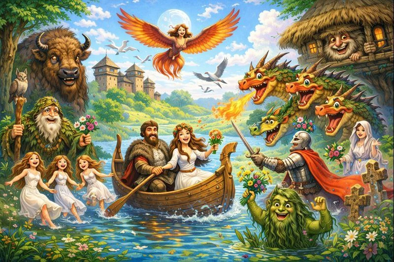 ЕДИНСТВО В МНОГООБРАЗИИ: ОТПРАВЛЯЕМСЯ В МИР БЕЛОРУССКИХ МИФОВ И ЛЕГЕНД!