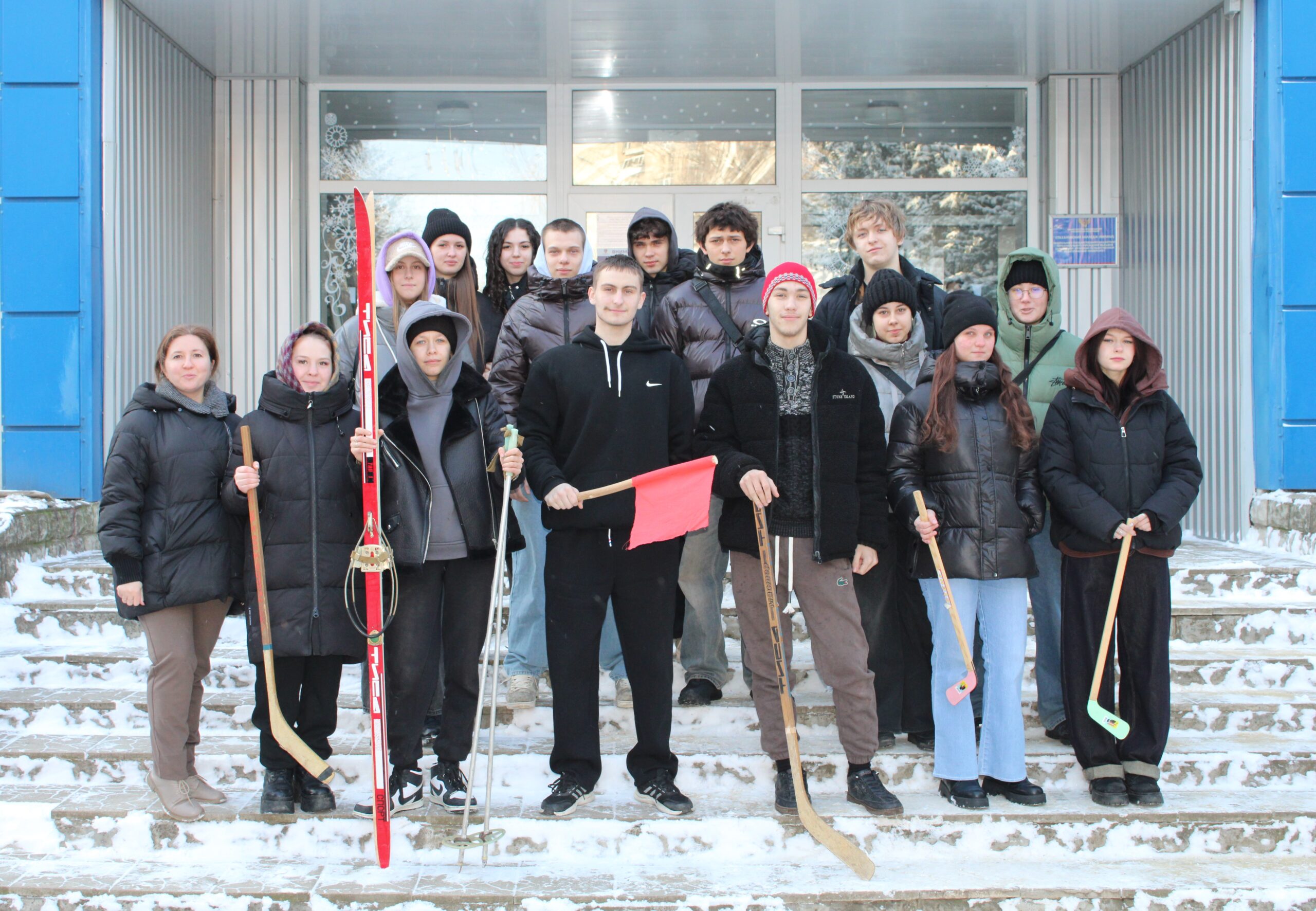 В Стахановском колледже #ЛГПУ отметили Международный «День зимних видов спорта»