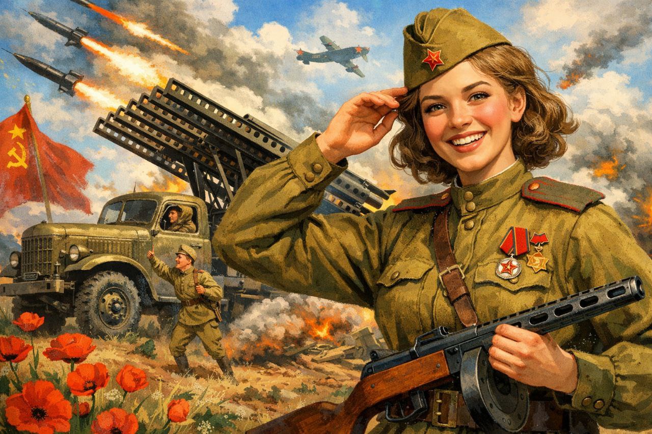 АКЦИЯ «100 ДНЕЙ ДО ПОБЕДЫ» КАТЮША: ОРУЖИЕ ПОБЕДЫ