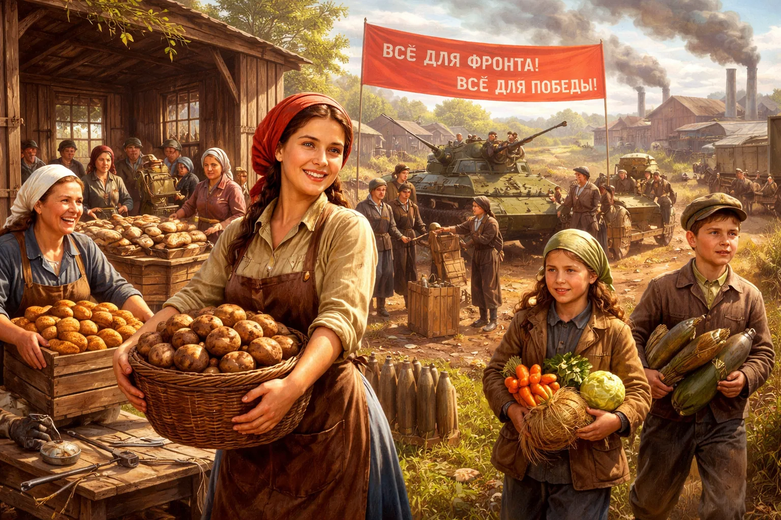 АКЦИЯ «100 ДНЕЙ ДО ПОБЕДЫ»: КАК МИРНОЕ НАСЕЛЕНИЕ ПРИБЛИЖАЛО ПОБЕДУ