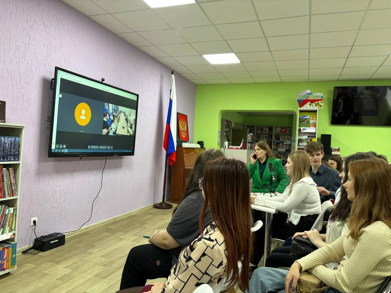 ПАТРИОТИЧЕСКИЙ ТЕЛЕМОСТ «ИСКРА – 2026»: СТУДЕНТЫ КОЛЛЕДЖА НА СВЯЗИ С ОМСКОЙ ОБЛАСТЬЮ