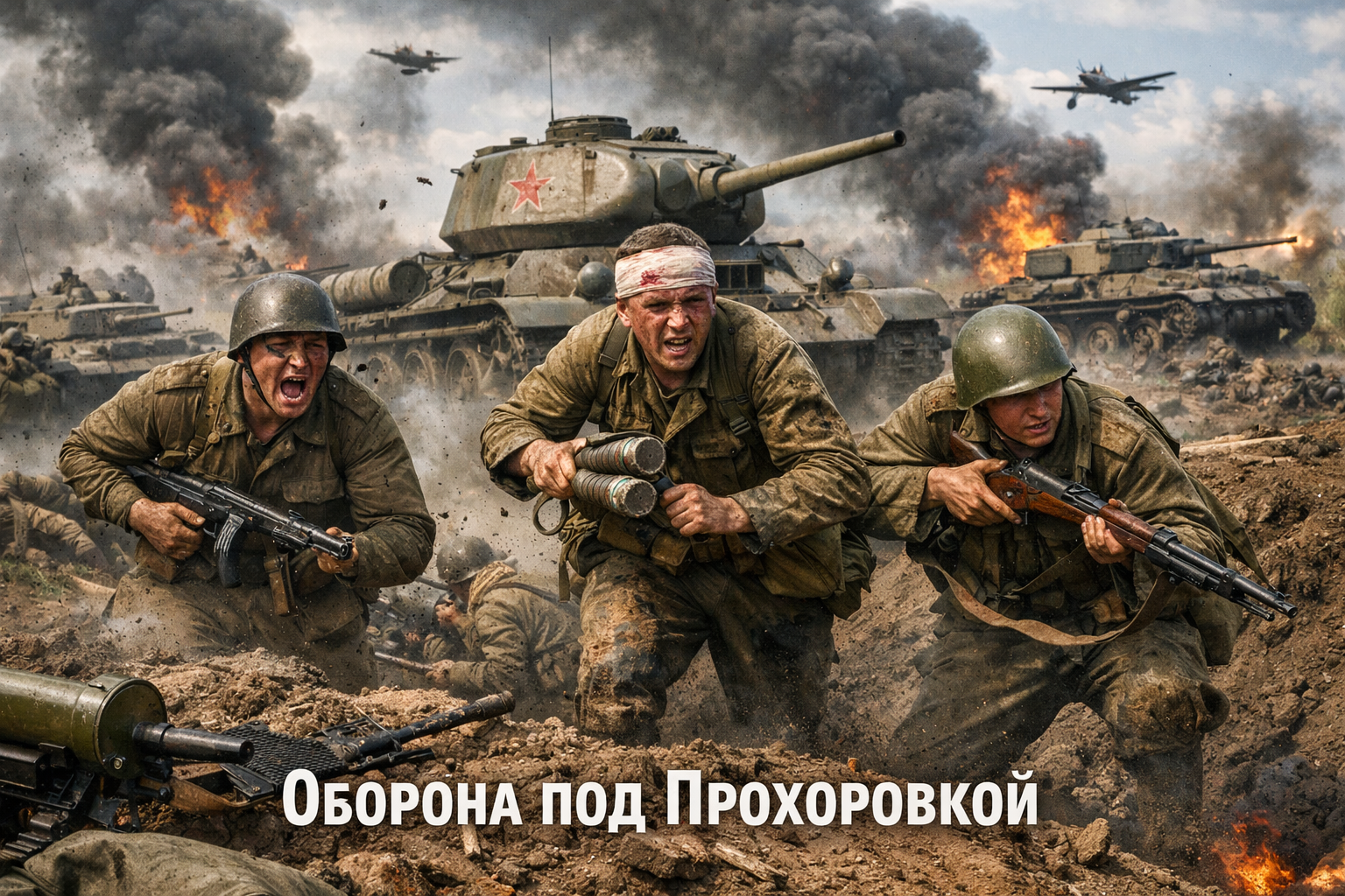 АКЦИЯ «100 ДНЕЙ ДО ПОБЕДЫ»: КАК ПРОСТЫЕ СОЛДАТЫ СПАСЛИ ОБОРОНУ ПОД ПРОХОРОВКОЙ