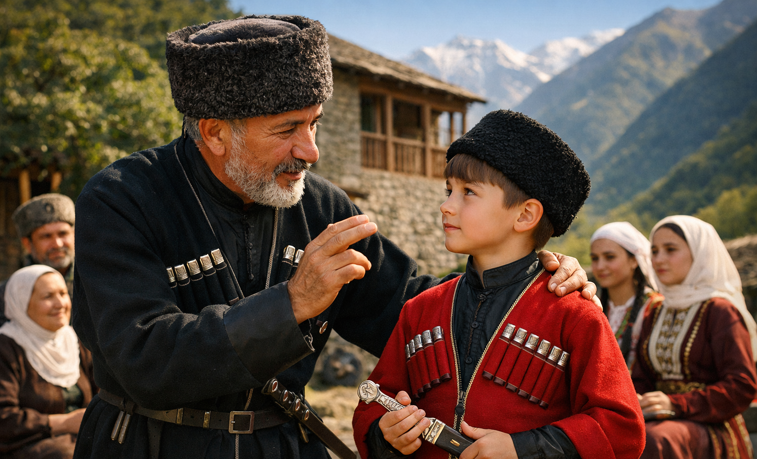 ОПОРА НА ПРЕДКОВ: ТРАДИЦИИ ВОСПИТАНИЯ У АДЫГОВ