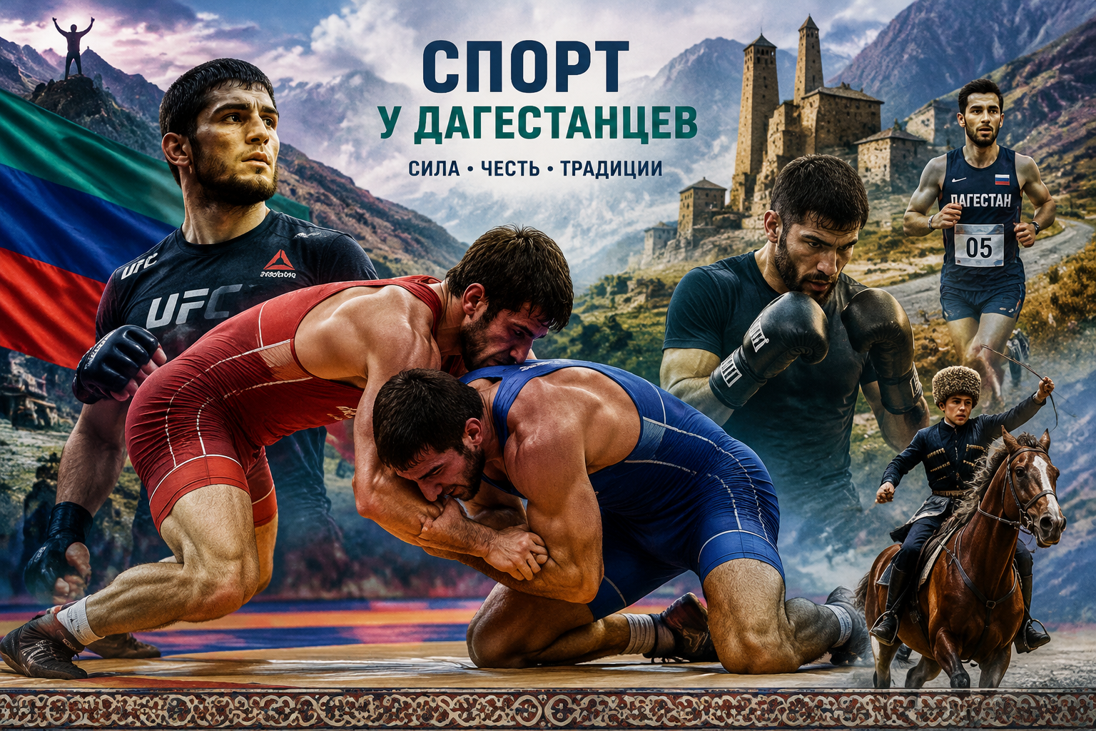 ДАГЕСТАН И СПОРТ: НЕРАЗРЫВНАЯ СВЯЗЬ, ПРОДИКТОВАННАЯ ТРАДИЦИЯМИ И ХАРАКТЕРОМ