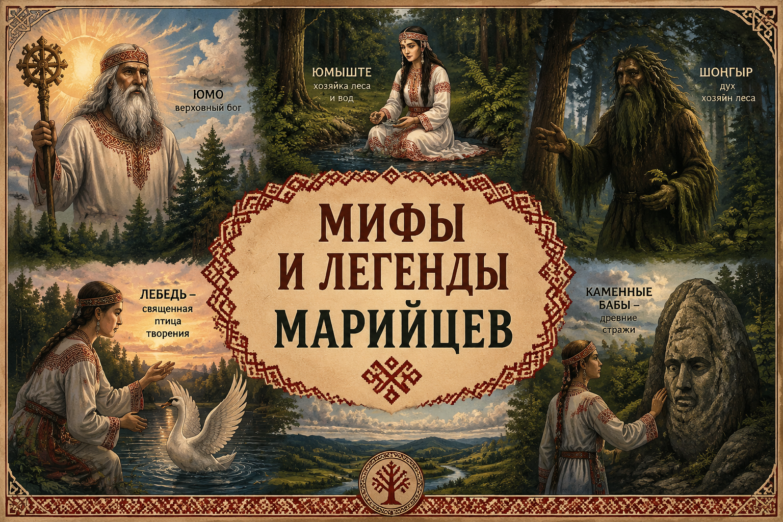 МАРИЙСКИЕ МИФЫ И ЛЕГЕНДЫ