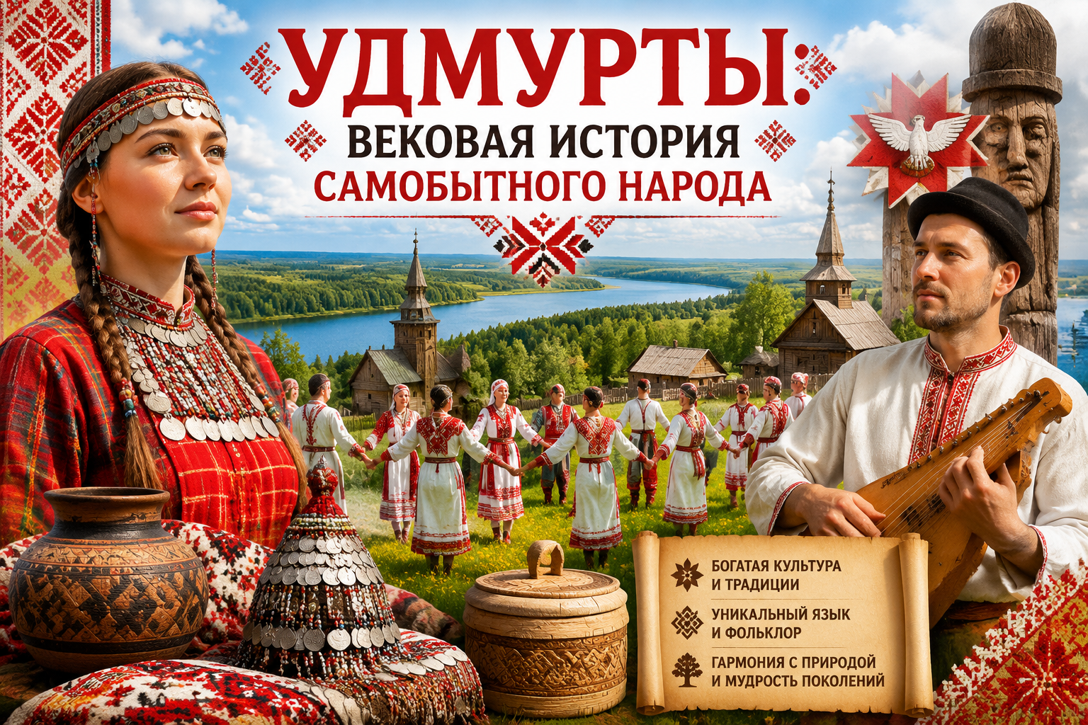 УДМУРТЫ: ВЕКОВАЯ ИСТОРИЯ САМОБЫТНОГО НАРОДА