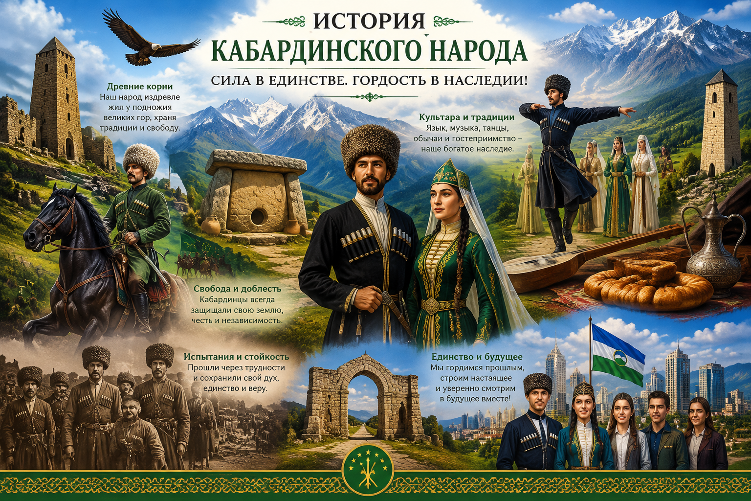 СТРАНИЦЫ ИСТОРИИ КАБАРДИНСКОГО НАРОДА