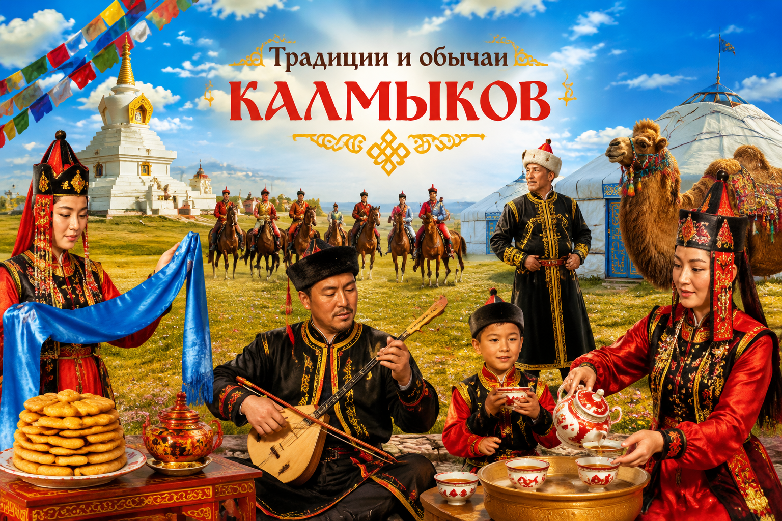 ТРАДИЦИИ И ОБЫЧАИ КАЛМЫКОВ: ЭХО ВЕЛИКОЙ СТЕПИ