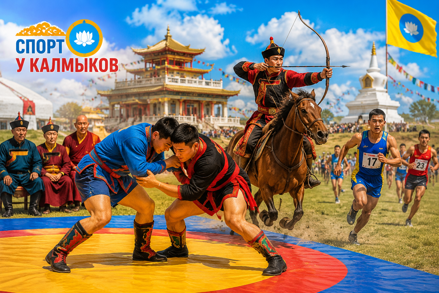 СПОРТ В КАЛМЫКИИ: ОТ НАЦИОНАЛЬНЫХ ИГР ДО ОЛИМПИЙСКИХ ВЫСОТ