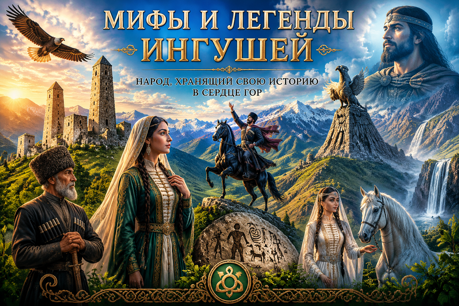 МИФЫ И ЛЕГЕНДЫ ИНГУШЕЙ: ЭХО ДРЕВНОСТИ В СЕРДЦЕ ГОР