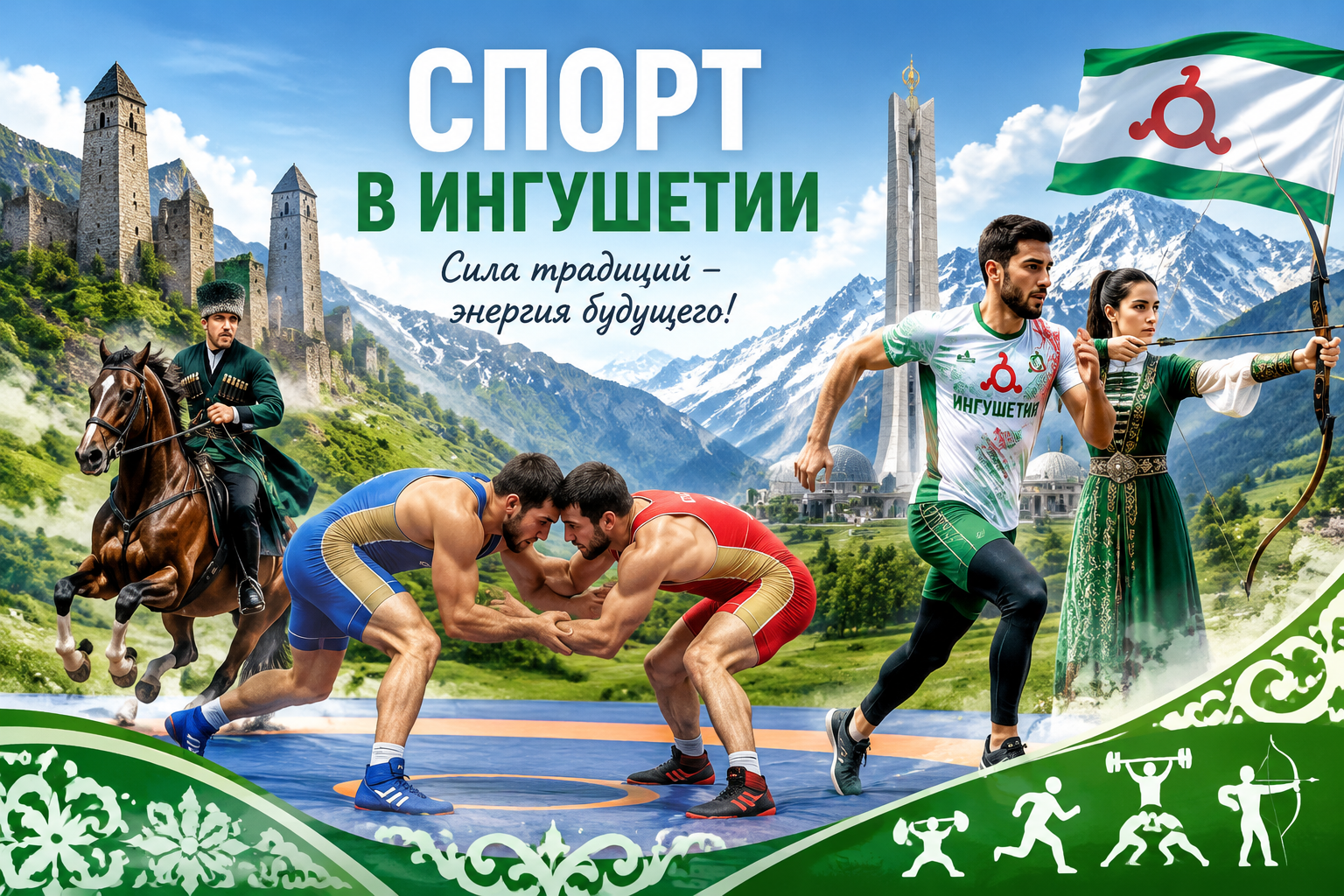 СПОРТ В ИНГУШЕТИИ: СТРЕМЛЕНИЕ К ПОБЕДЕ И СИЛЕ ДУХА