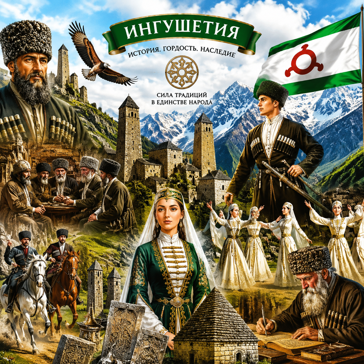 ИСТОРИЯ ИНГУШСКОГО НАРОДА: ОТ ДРЕВНОСТИ ДО СОВРЕМЕННОСТИ